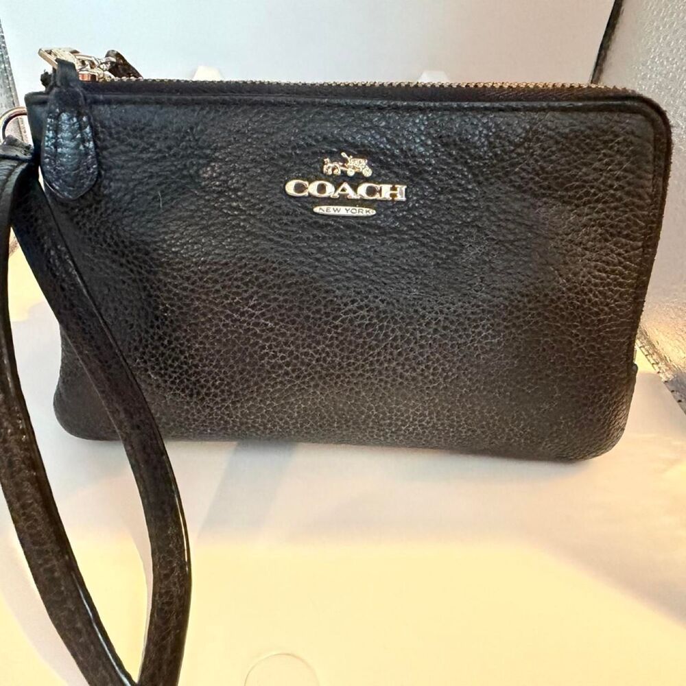 Coach Women's Black Wallet-purses